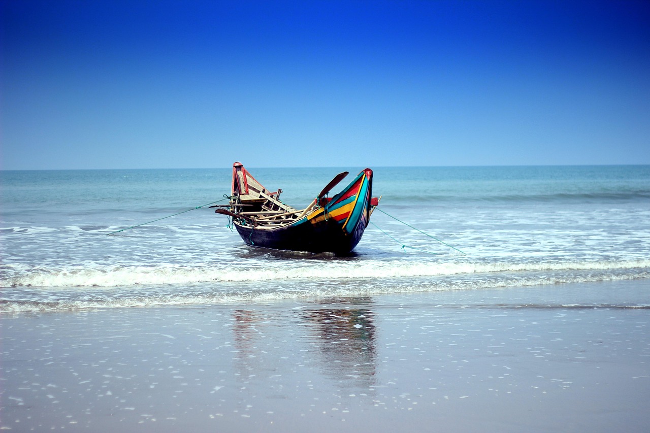 Sea photo of Bangladesh