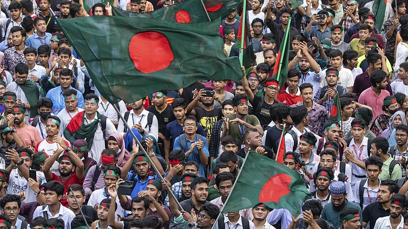 Mass people gathering in Bangladesh